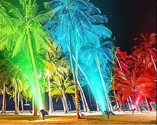 solar RGB light
