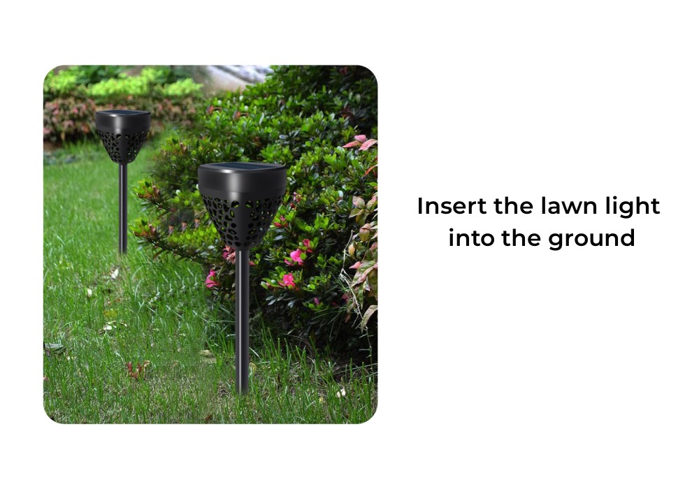 Solar Landscape Plug-in Lamp