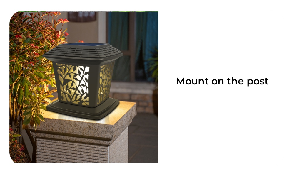 Solar Post Lantern