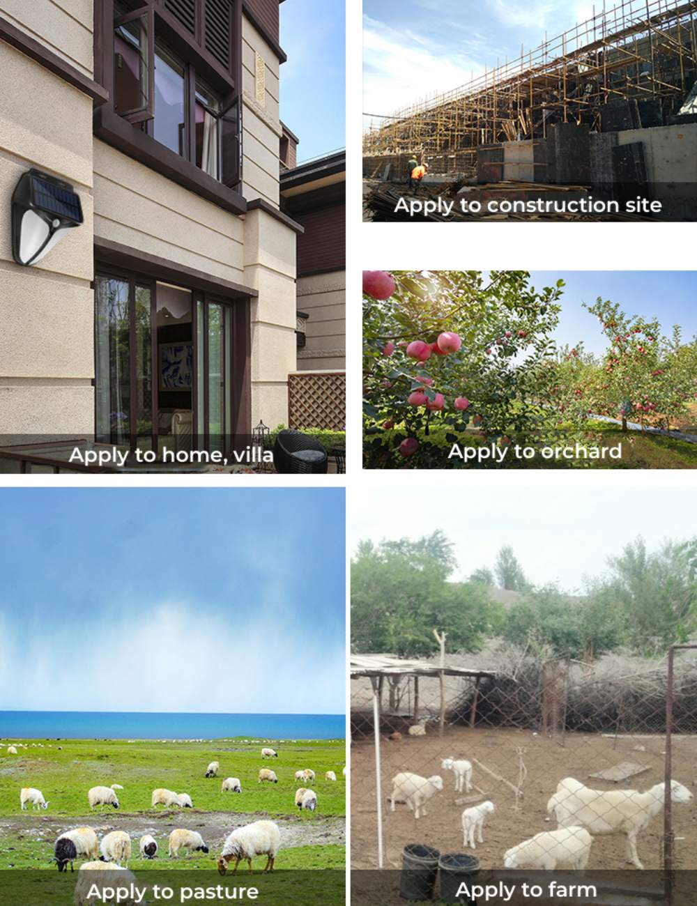 Outdoor Solar Alarm Lighting
