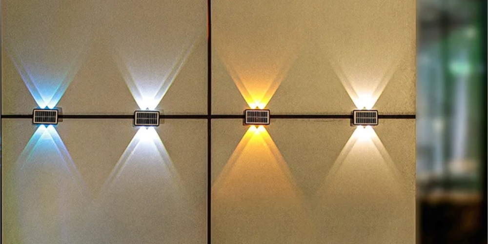 Outdoor Solar LED Wall Light