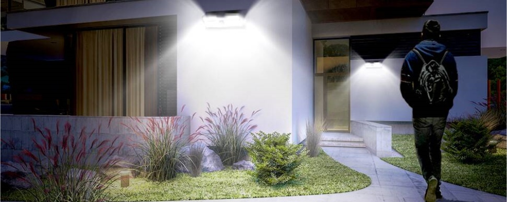 motion sensing solar lights