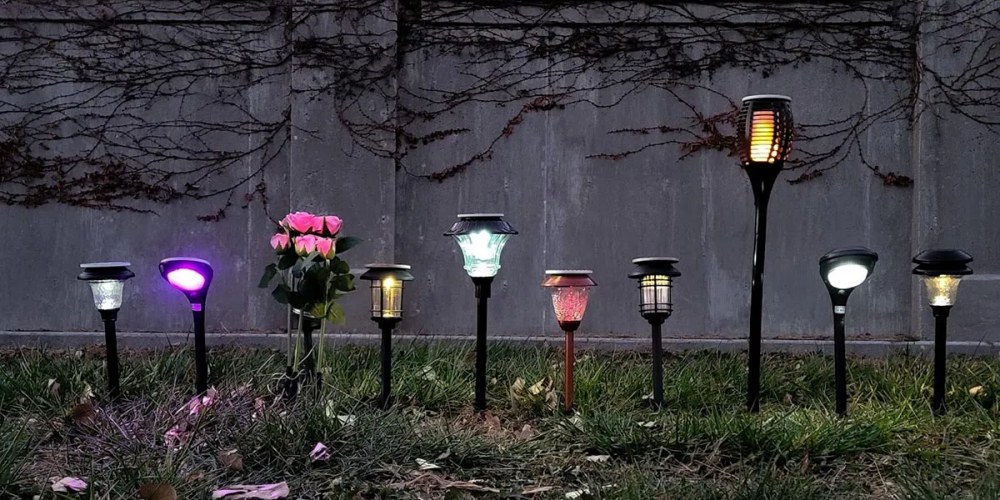 solar path lights