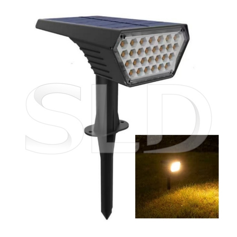 Solar Powered Landscape Spotlight