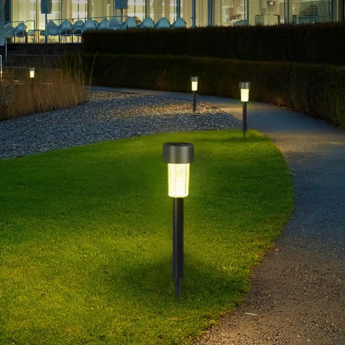 Solar Powered Ground Plug Lights